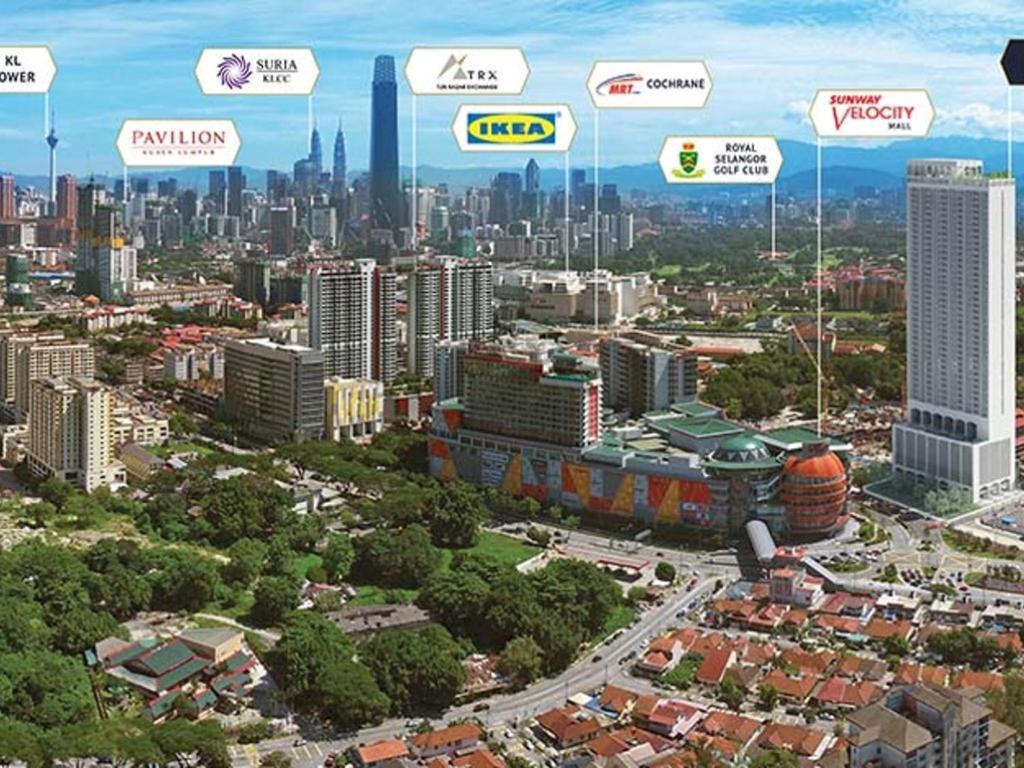 كوالالمبور Una Residences, Sunway Velocity By Five Senses المظهر الخارجي الصورة